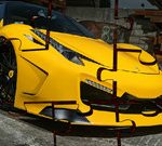 Mc Ferrari Yellow Automotive