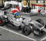 Mclaren Mercedes Lego Puzzle