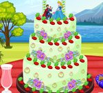 Princess Summer season Marriage ceremony Cake