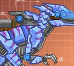 Metal Dino Toy: mechanic Raptors