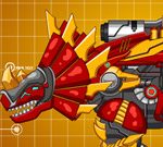 Metal Dino Toy: Mechanic Triceratops