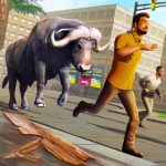 Offended Bull Assault Wild Hunt Simulator