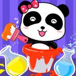 Little one Panda Color Mixing Studio