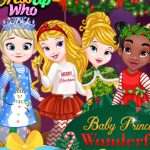 Child Princesses Fantastic Christmas