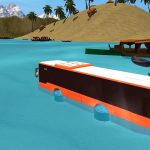 Seashore Bus Driving : Water Flooring Bus Sport