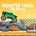 Large Wheels Monster Truck