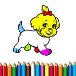 BTS Doggy Coloring E-book