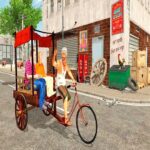 Metropolis Public Cycle Rickshaw Driving Simulator