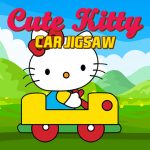 Cute Kitty Automotive Jigsaw