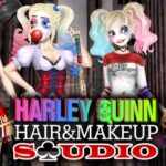 Harley Quinn Hair and Make-up Studio
