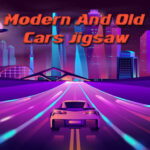 Modern And Outdated Automobiles Jigsaw