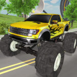monster truck driving simulator recreation