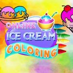On-line Ice Cream Coloring