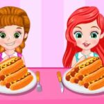 Princess Hotdog Consuming Contest