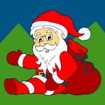 Santa Claus Coloring Ebook