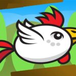 Offended Flappy Rooster Fly