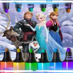 Anna Frozen Coloring Ebook