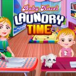 Youngster Hazel Laundry Time