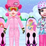 Child Taylor Snowboarding Gown Up