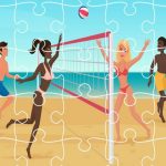 Seaside Volley Ball Jigsaw