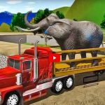 Large Farm Animal Transport Truck