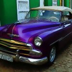 Cuban Traditional Cars Jigsaw
