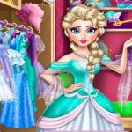 Disney Frozen Princess Elsa Gown Up Video games