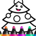 Drawing Christmas For Children – Draw & Coloration