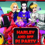 Gown Up Recreation: Harley and BFF PJ Get together