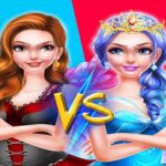 Fairy Princess Costume Up VS Witch Make-up