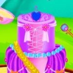 Princess Gown Cake – Fondant Muffins