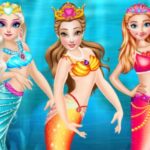 Princess Mermaid Style Costume Up