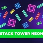 Stack Tower Neon: Maintain Blocks Steadiness