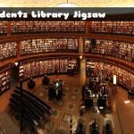 College students Library Jigsaw