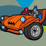 Superhero Cars Coloring E e book