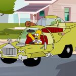 The Simpsons Automobile Jigsaw