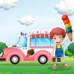 Vans For Children Coloring