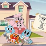 World Of Gumball Coloring Recreation